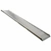 Vestil Alum Walk Ramp Overlap Style, 168x28" AWR-28-14A